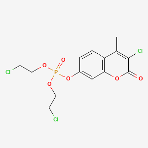 molecular formula C14H14Cl3Cl3O6P B1672934 哈罗松 CAS No. 321-55-1