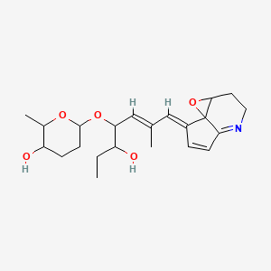 molecular formula C22H31NO5 B1672946 Hatomamicin CAS No. 116290-93-8