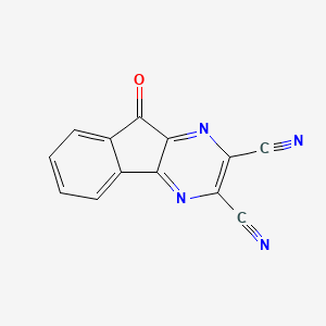 molecular formula C13H4N4O B1672951 DCAF CAS No. 40114-84-9