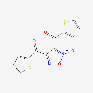 3,4-bis(2-thienoyl)-1,2,5-oxadiazole-N-oxide
