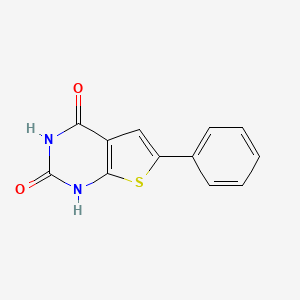 B1672970 6-Phenylthieno[2,3-d]pyrimidine-2,4(1h,3h)-dione CAS No. 86126-60-5