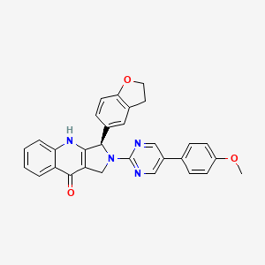 molecular formula C30H24N4O3 B1672989 JNJ-10258859 CAS No. 374927-03-4