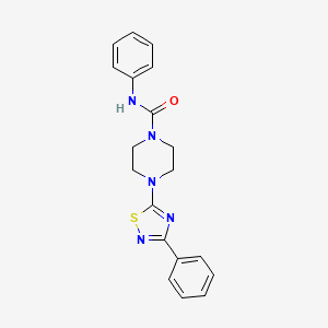 molecular formula C19H19N5OS B1672996 JNJ-1661010 CAS No. 681136-29-8