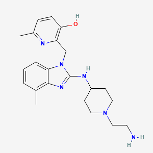 molecular formula C22H30N6O B1673003 JNJ 2408068 CAS No. 317846-22-3