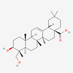 molecular formula C30H48O4 B1673034 Hederagenin CAS No. 465-99-6