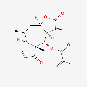 molecular formula C19H22O5 B1673039 Helenalin methacrylate CAS No. 68798-43-6