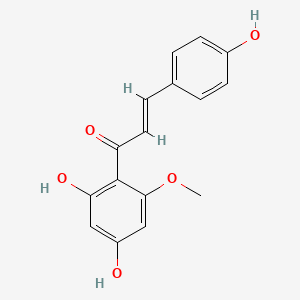 molecular formula C16H14O5 B1673041 Helichrysetin CAS No. 62014-87-3