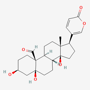 molecular formula C24H32O6 B1673045 Bufotalidin CAS No. 465-90-7