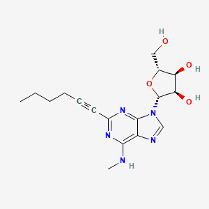 molecular formula C17H23N5O4 B1673046 Hemado CAS No. 403842-38-6