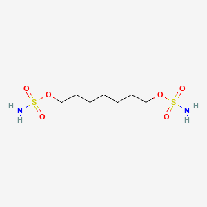 molecular formula C7H18N2O6S2 B1673065 Hepsulfam CAS No. 96892-57-8