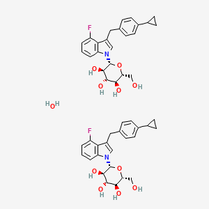 molecular formula C24H26FNO5 B1673067 JNJ-39933673 hemihydrate CAS No. 1404307-42-1