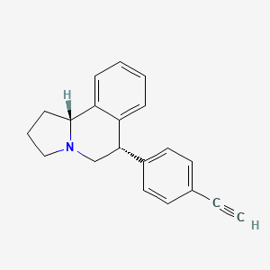 molecular formula C20H19N B1673074 JNJ-7925476 free base CAS No. 129540-12-1