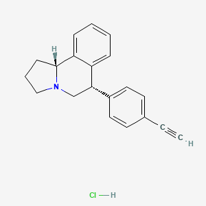 molecular formula C20H20ClN B1673075 JNJ-7925476 hydrochloride CAS No. 109085-56-5