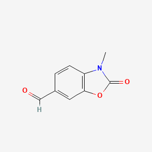 3-Methyl-2-oxo-2,3-dihydro-1,3-benzoxazole-6-carbaldehyde