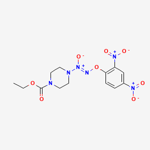 molecular formula C13H16N6O8 B1673094 JS-K CAS No. 205432-12-8