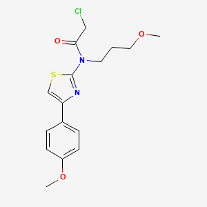 molecular formula C16H19ClN2O3S B1673095 JT010 CAS No. 917562-33-5