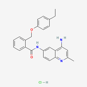 molecular formula C26H26ClN3O2 B1673098 Jtc-801 CAS No. 244218-51-7