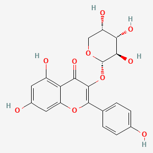 molecular formula C20H18O10 B1673112 Kaempferol 3-O-arabinoside CAS No. 99882-10-7