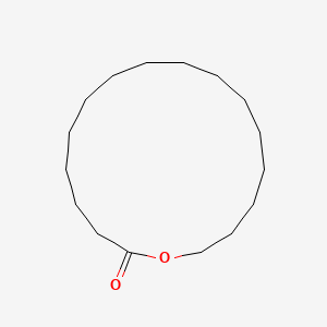 molecular formula C16H30O2 B1673137 Hexadecanolide CAS No. 109-29-5