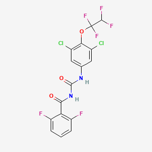 molecular formula C16H8Cl2F6N2O3 B1673140 Hexaflumuron CAS No. 86479-06-3