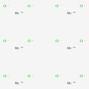 molecular formula Cl12Mo6 B1673148 Hexamolybdenum dodecachloride CAS No. 11062-51-4