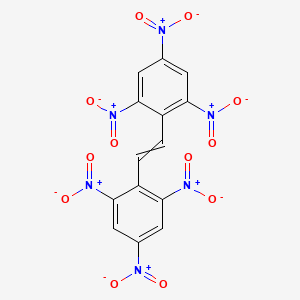 Benzene, 1,1'-(1,2-ethenediyl)bis[2,4,6-trinitro-