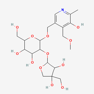 molecular formula C20H31NO12 B1673159 julibrine II CAS No. 142628-29-3