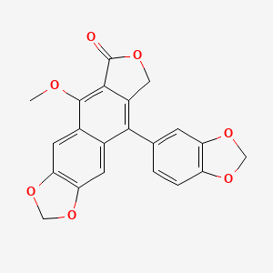 molecular formula C21H14O7 B1673169 Justicidin D CAS No. 27041-98-1