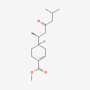 molecular formula C16H26O3 B1673173 Juvabione CAS No. 17904-27-7