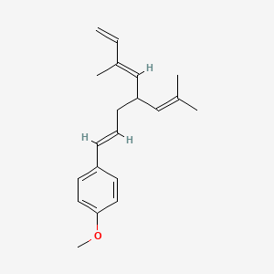 molecular formula C20H26O B1673174 Juvocimene I CAS No. 75539-64-9