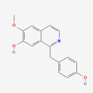molecular formula C17H15NO3 B1673176 Juzirine CAS No. 64069-53-0