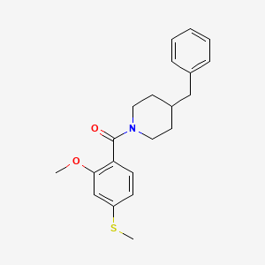 molecular formula C21H25NO2S B1673191 JX401 CAS No. 349087-34-9
