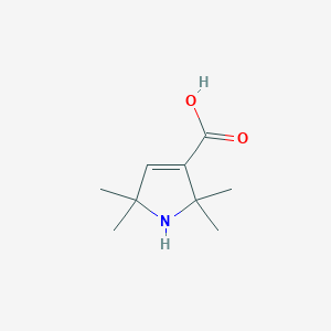 2,2,5,5-Tetramethyl-2,5-dihydro-1h-pyrrole-3-carboxylic acid