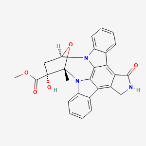 molecular formula C27H21N3O5 B1673210 k-252a CAS No. 99533-80-9