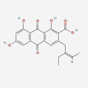 molecular formula C21H18O7 B1673214 K 259-2 CAS No. 102819-46-5