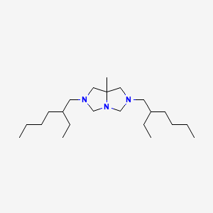 molecular formula C22H45N3 B1673223 Hexedine CAS No. 5980-31-4