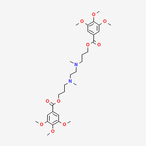 molecular formula C30H44N2O10 B1673226 Hexobendine CAS No. 54-03-5