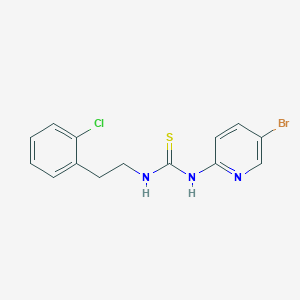 molecular formula C14H13BrClN3S B1673241 HI-253 