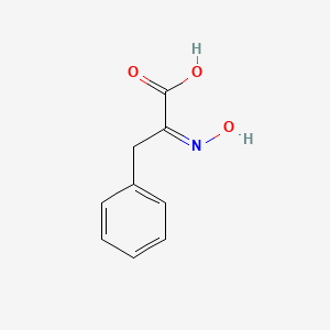 molecular formula C9H9NO3 B1673250 (2Z)-2-(Hydroxyimino)-3-phenylpropanoic acid CAS No. 3682-17-5