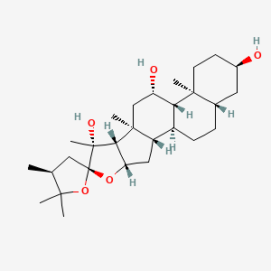 molecular formula C28H46O5 B1673253 Hippuristanol CAS No. 80442-78-0