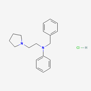 molecular formula C19H25ClN2 B1673258 Histapyrrodine hydrochloride CAS No. 6113-17-3