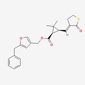molecular formula C23H24O4S B1673267 Kadethrin CAS No. 58769-20-3