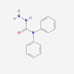 molecular formula C13H13N3O B167327 4,4-Diphenylsemicarbazide CAS No. 603-51-0