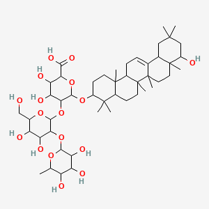 molecular formula C48H78O17 B1673274 kaikasaponin III CAS No. 115330-90-0