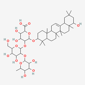 molecular formula C48H78O17 B1673274 Kaikasaponin III CAS No. 115330-90-0
