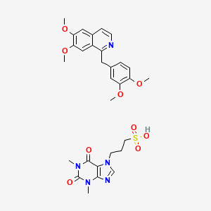 molecular formula C30H35N5O9S B1673278 Kaldil CAS No. 16960-31-9