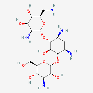 molecular formula C18H37N5O10 B1673282 Bekanamycin CAS No. 4696-76-8
