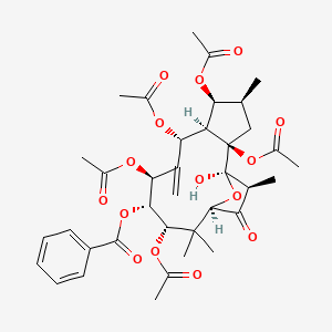 molecular formula C37H46O15 B1673284 Kansuinine A CAS No. 57701-86-7