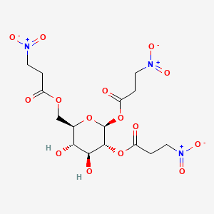molecular formula C15H21N3O15 B1673289 Karakin CAS No. 1400-11-9