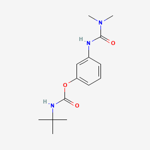 molecular formula C14H21N3O3 B1673293 Karbutilate CAS No. 4849-32-5